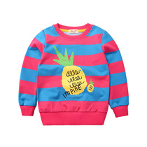 Childrens clothing 2020 autumn and winter girls clothes bat sleeve Korean new childrens long sleeve pullover baby loose top