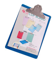Fuqiang transparent board clip 32 open strong board clip A5 board clip plastic board clip plywood office supplies