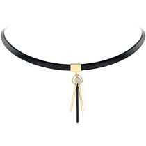 Neck jewelry choker female Korean black neck belt tassel neck collar collar collar fake mother supplies