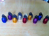 Car and motorcycle CZC-004 Grenade exterior valve cap Symphony aluminum alloy dust cover Grenade cap 11 colors