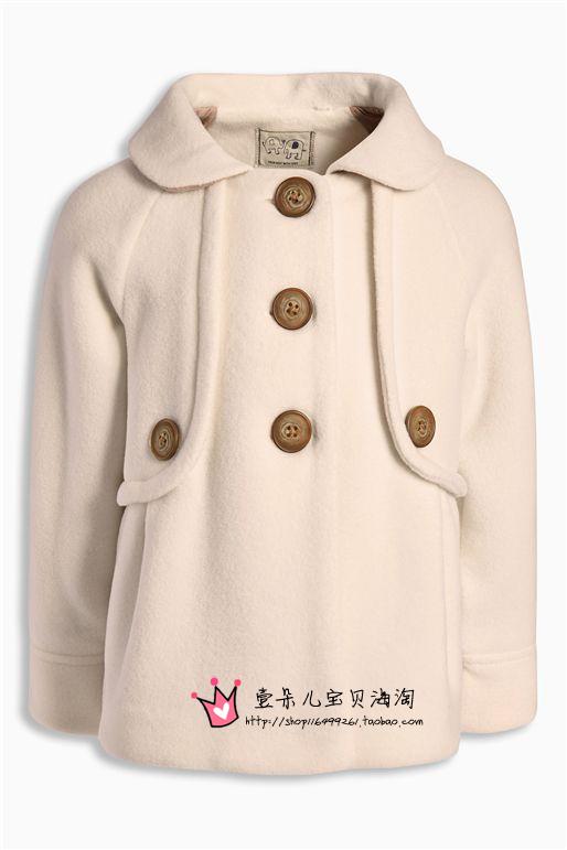 Manteau pour fille NEXT en laine - Ref 2162352 Image 5