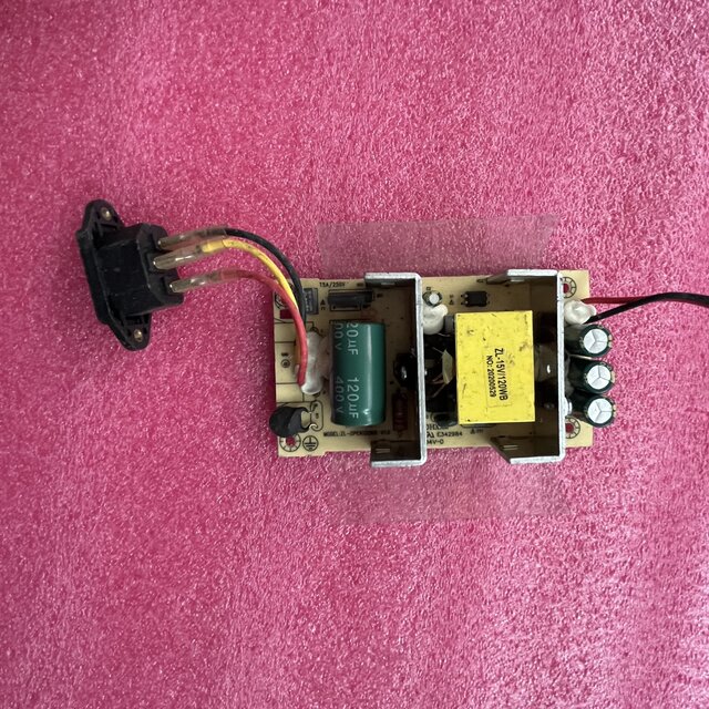 Original Gigabit Poe Network Switch Power Supply Zl-15/120Wb Power Board 15V6.5A