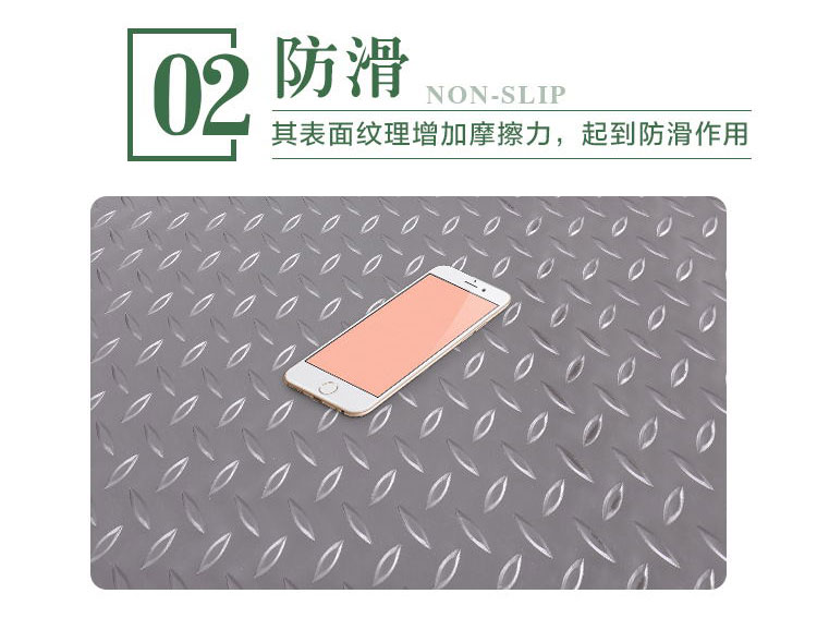 Nhựa PVC mat quý chống trượt thảm sàn thảm Kéo hành lang lối đi mài mòn cao su không thấm nước thảm không trơn trượt - Thảm sàn thảm để chân