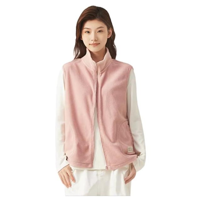 Dingguagua work vest warm vest ດູໃບໄມ້ລົ່ນແລະລະດູຫນາວໃຫມ່ polar fleece pajamas ສິ້ນສາມາດ worn ພາຍນອກເຄື່ອງນຸ່ງຫົ່ມເຮືອນຂອງແມ່ຍິງ