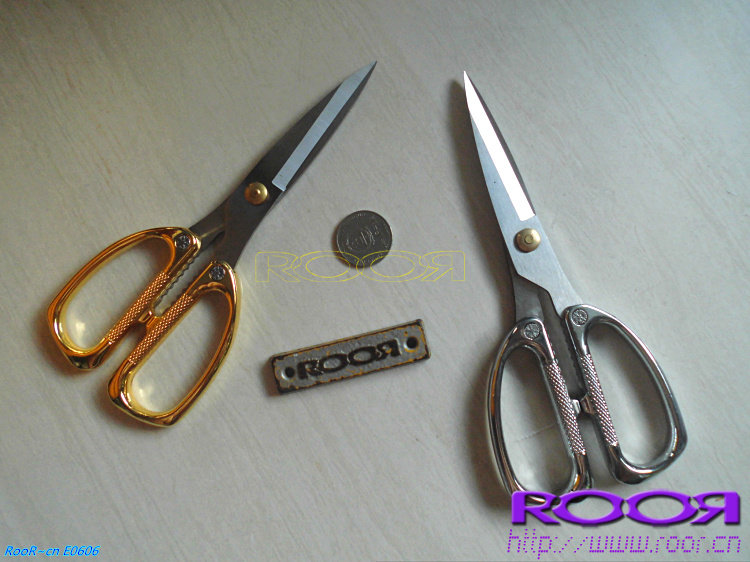Exit / European and American Stainless Steel Scissors / Haircut / Horticultural Scissors / Household Scissors