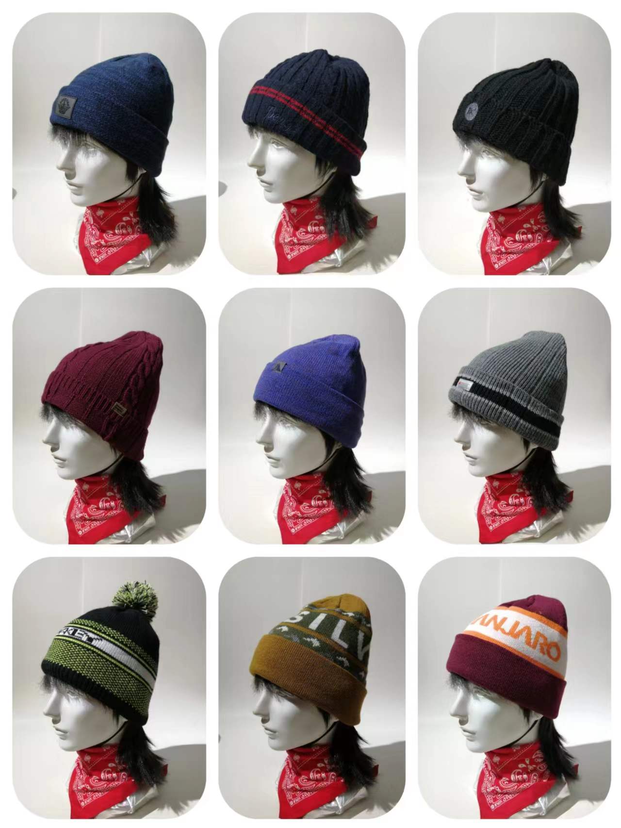 Wearing High Cap Foreign Trade Day Single Cold Hat Hair Line Hat Day Department 100 Hitch Winter Warm Outdoor Ear Men and women 1013-Taobao