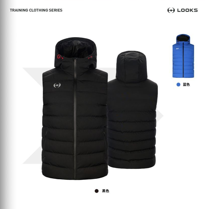 Lux vest 3112 cotton vest LOOKS black blue suitable for height 130cm-195cm