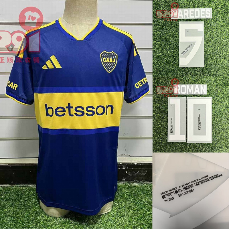 5291 Football Boca Juniors 2627 Home Fan Edition Jersey Kb4380 5291 Football Boca Juniors 2627 Home Fan Edition Jersey Kb4380
