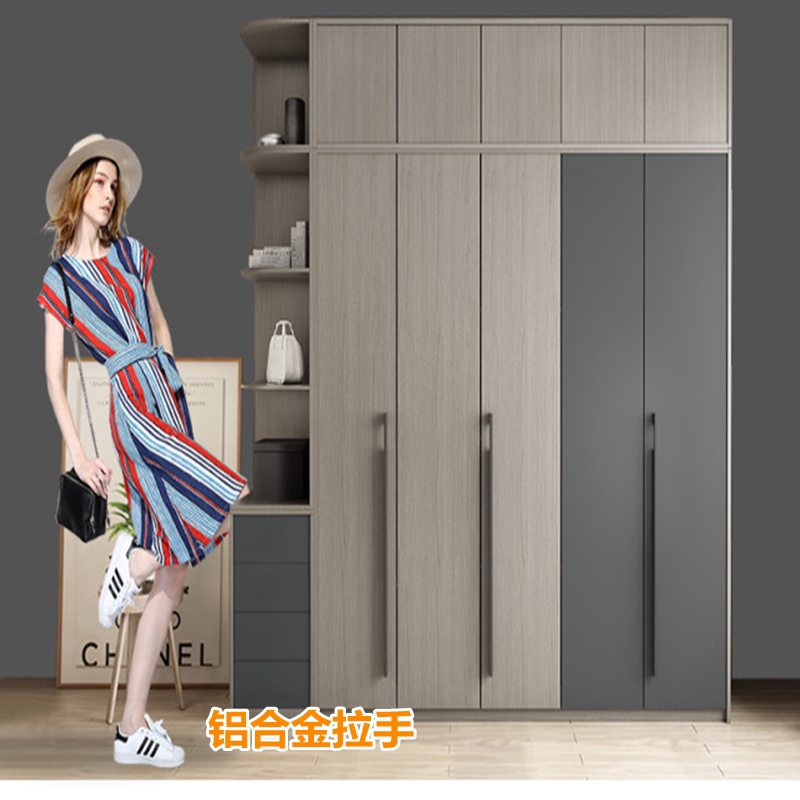 Cabinet door drawer shoe cabinet handle aluminum alloy gold wardrobe handle modern minimis about a meter long light and luxurious overall cabinet?The one with the car