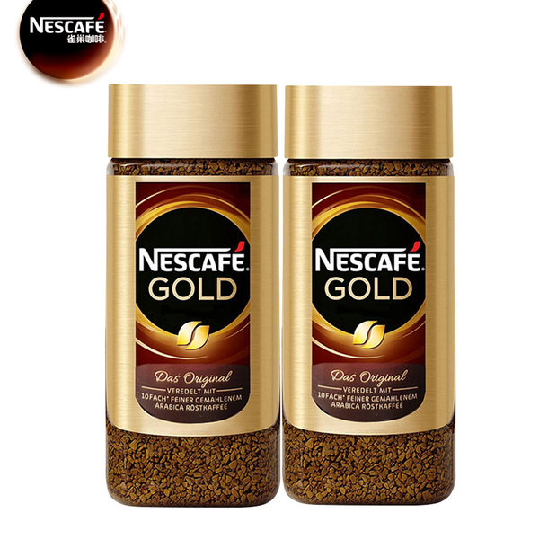 Nestle 雀巢 金牌黑咖啡 200g*2罐 聚划算天猫优惠券折后￥89包邮（￥99-10）送咖啡杯+勺