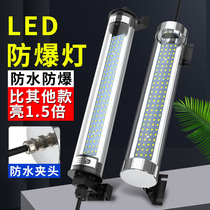 CNC machine tool work light 220V circular punch and milling machine waterproof and explosion-proof LED lathe lighting light 24V