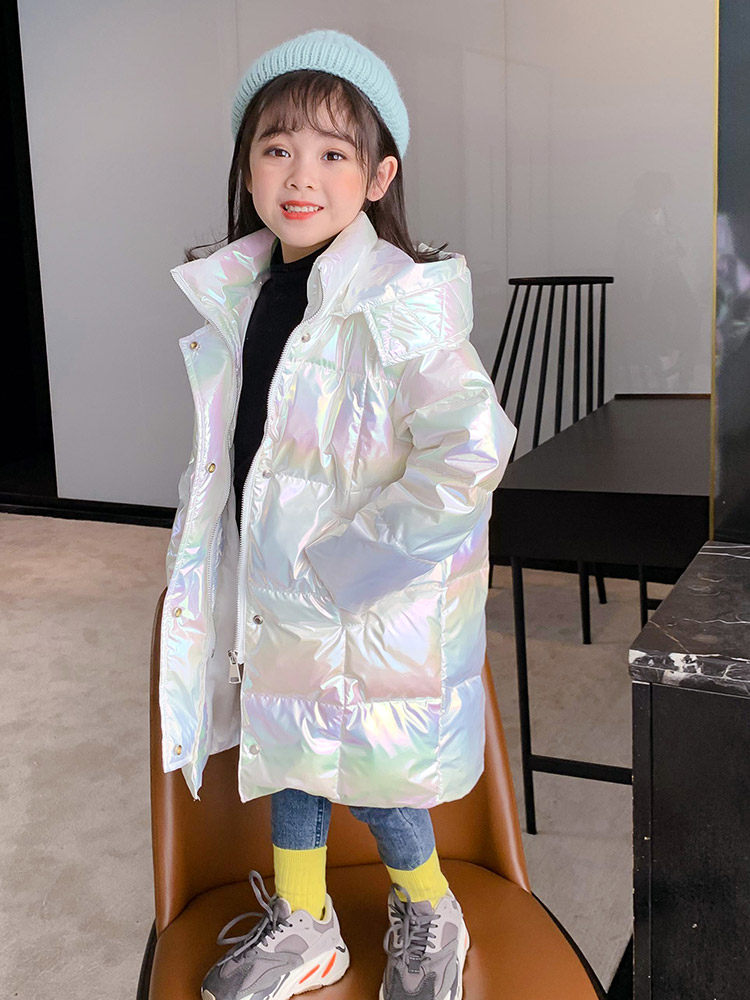 next music Special parent-child fried street down jacket winter new female Women's white duck down jacket