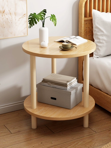 Шкаф для кровати простые и современные боковые кровати на полке домашняя спальня простая маленькая столовая кофейное столик