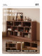 Bookcase and Storage Cabinet Integrated Bedside Cabinet Bedroom Storage Cabinet Floor-Standing Storage Cabinet Home Cabinet Partition Bookshelf