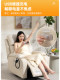 Single electric sofa that can lie down and sleep on small apartment recliner space first-class cabin living room multi-functional massage leather sofa