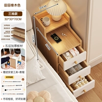 ☆[Толстый и прочный][Ручка из цельного дерева❤Три затяжки] Цвет дуба 30 см