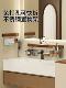 Bathroom Shelf Storage Rack Washroom Sink Wall-Mounted Rack No-Drill Wall-Mounted Stainless Steel Storage Basket