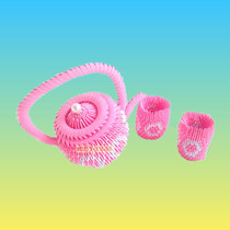 Teapot diy handmade triangle insert origami material package childrens educational creativity