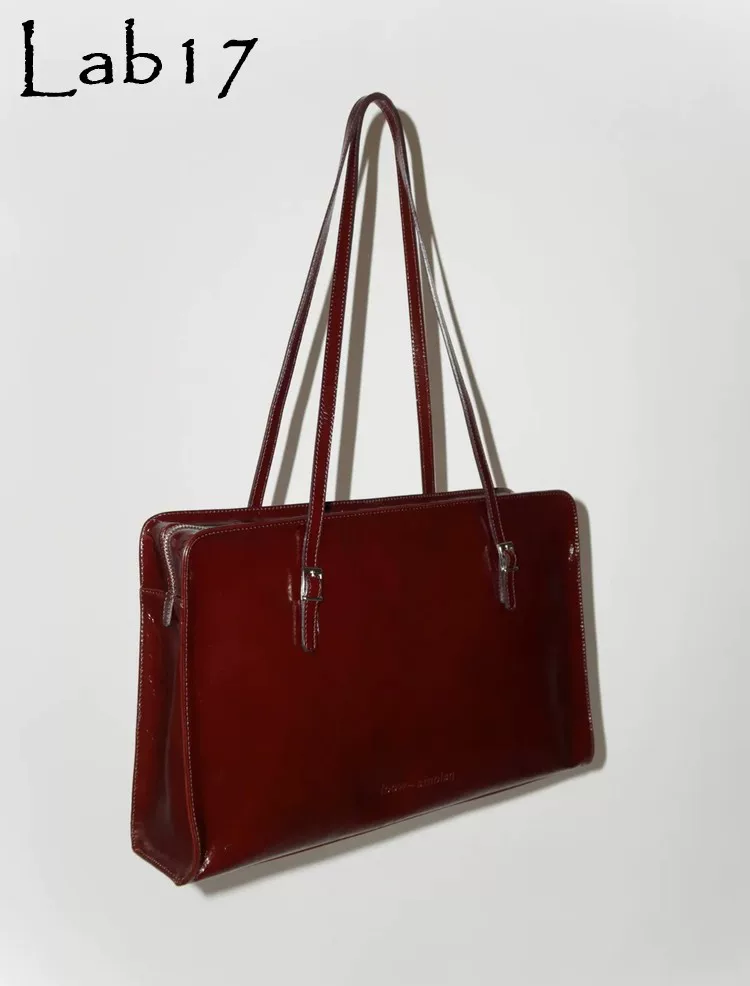 【Paloma Wool Designer Brand】Сумка tote с одним плечом из натуральной кожи коровьего кожаная без запаха, подлинная 24 новые масла воска