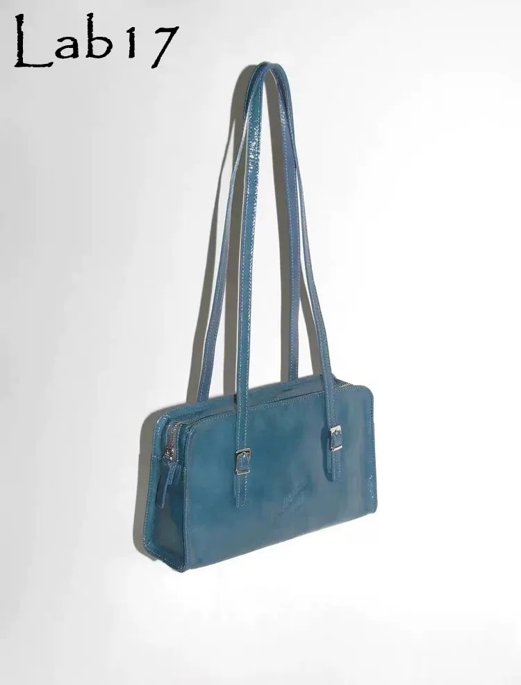 【Paloma Wool Designer Brand】Сумка tote с одним плечом из натуральной кожи коровьего кожаная без запаха, подлинная 24 новые масла воска