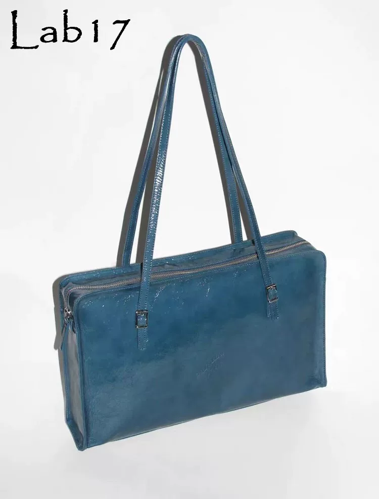 【Paloma Wool Designer Brand】Сумка tote с одним плечом из натуральной кожи коровьего кожаная без запаха, подлинная 24 новые масла воска