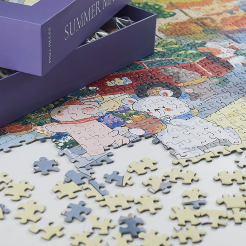 Spot Pixel Peee Xiaqi Sauce Puzzle 1000 Summer Bazaar Dima dme
