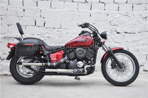  Fat boy DS400 DS650 sports side box side box Motorcycle storage box Suitcase Riding equipment