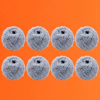 8 заменяющих шариков [толстая и предпочтительная очистка материала не боится ослабления]