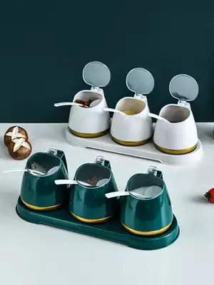 Seasoning bottle small sub-packaging seasoning box personality creative cute net red dry seasoning storage box seasoning tank combination set