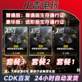 PUBG PUBG PUBG Archivist Box Pass Upgrade Tocken Supply Supply Bag Cdk