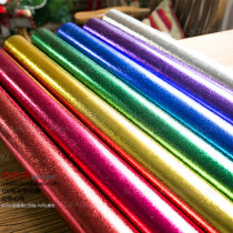 Textured bright color paper gifts Christmas wrapping paper rainbow gift box waterproof film handmade paper gold silver red