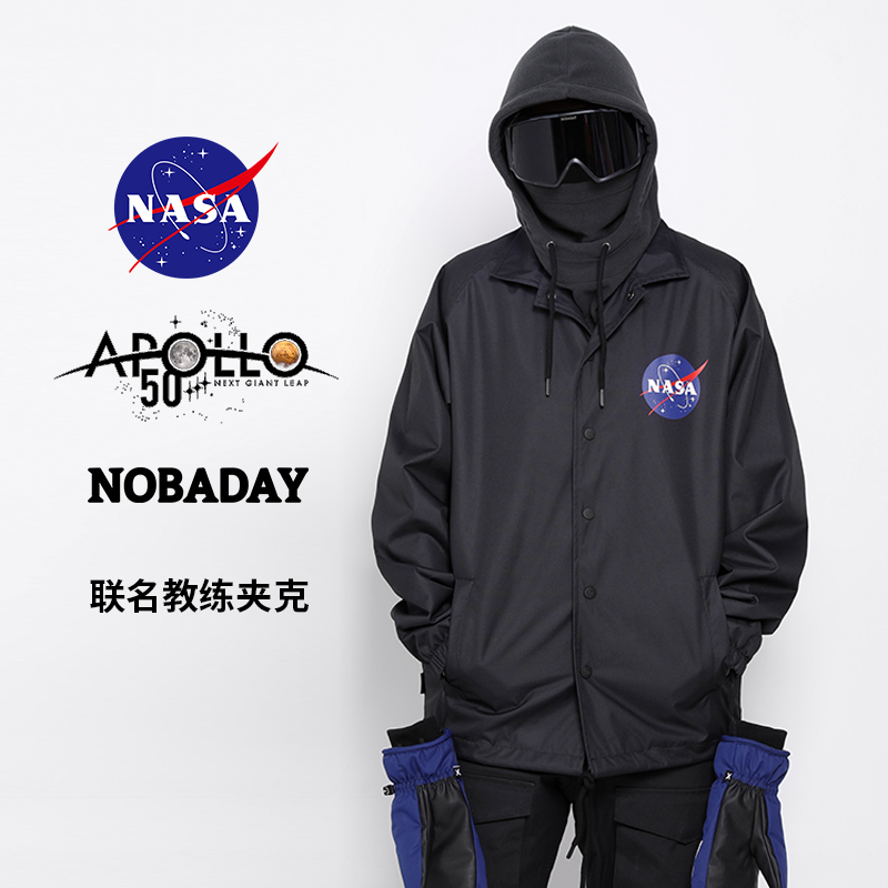 Nobaday Trendyy Ski Clothing Nasa Coaching Jacket Snow Clothing Men's and Women's Waterproof Snowboard Clothing Coach Jacket Nobaday Trendyy Ski Clothing Nasa Coaching Jacket Snow Clothing Men's and Women's Waterproof Snowboard Clothing Coach Jacket