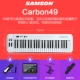 Carbon 49 клавиатура+педаль Yanyin+полка клавиатуры+сумка для клавиатуры+программное обеспечение для источника звука