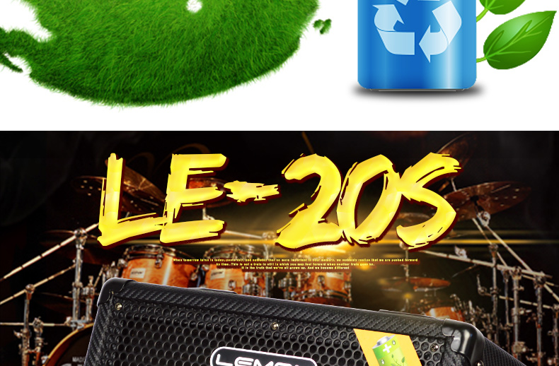 SF chanh chanh LE20S nhạc cụ loa trống điện tử sạc loa pin lithium bàn phím loa loa xboom