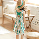 Girls Summer Floral Dress 2022 New Children's Beach Skirt Girls Summer Thin Western Princess Dress