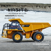 Mine transport vehicle model Alloy engineering vehicle Toy car Alloy dump dump truck Car model simulation truck