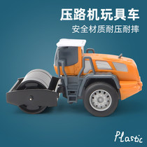 Childrens road roller toy car boy engineering car simulation toy model roller baby car car car model car