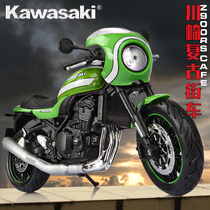 1:12 Kawasaki Z900RS CAFE retro motorcycle model simulation alloy ornaments classic car adult collection