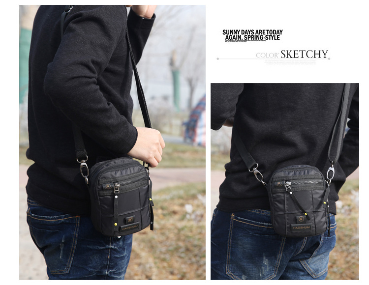 Túi xách nam mới Túi mini túi Messenger dọc ngoài trời không thấm nước điện thoại di động túi nữ đa chức năng thu ngân túi dior chính hãng