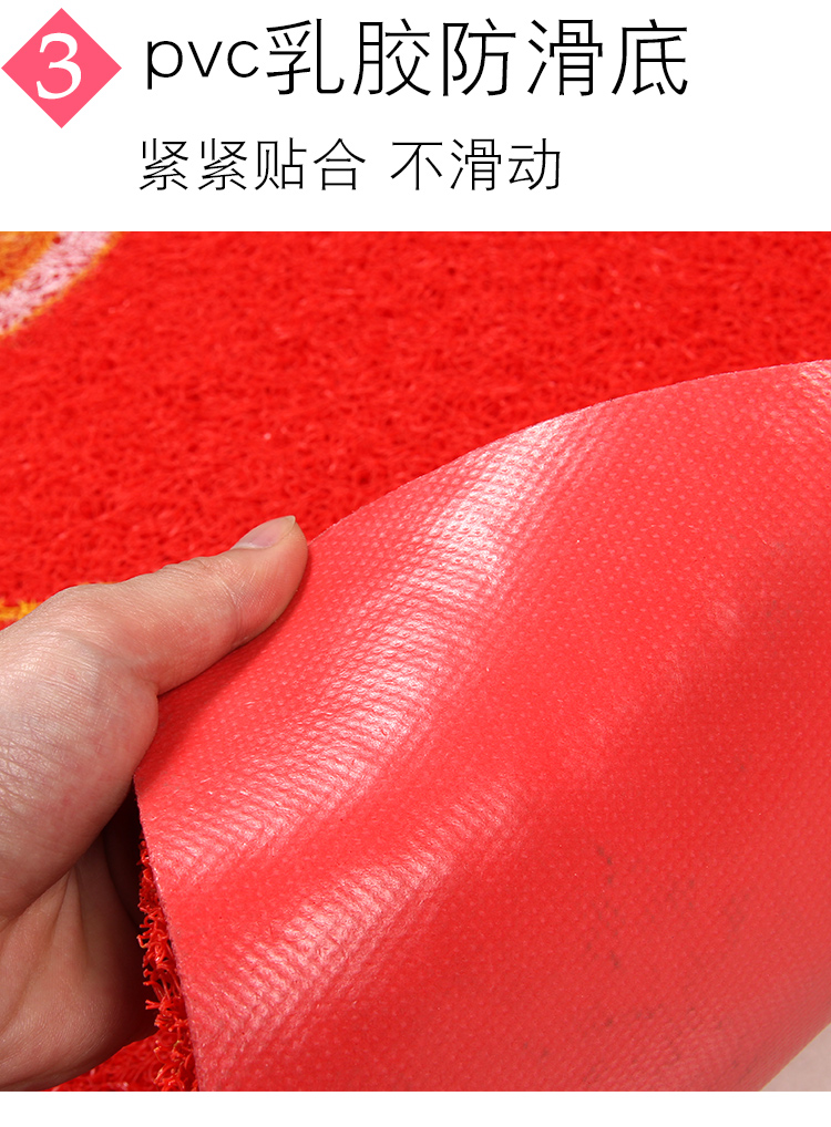 Sàn mat cửa mat cửa ra vào nhà phòng khách foyer mat nhựa dây vòng thảm phòng ngủ không thấm nước mat chống trượt - Thảm sàn thảm lau chân nhà tắm
