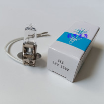 H3 12V35W car bulb fog light machine tool bulb halogen tungsten lamp bead with wire bulb forklift light bulb