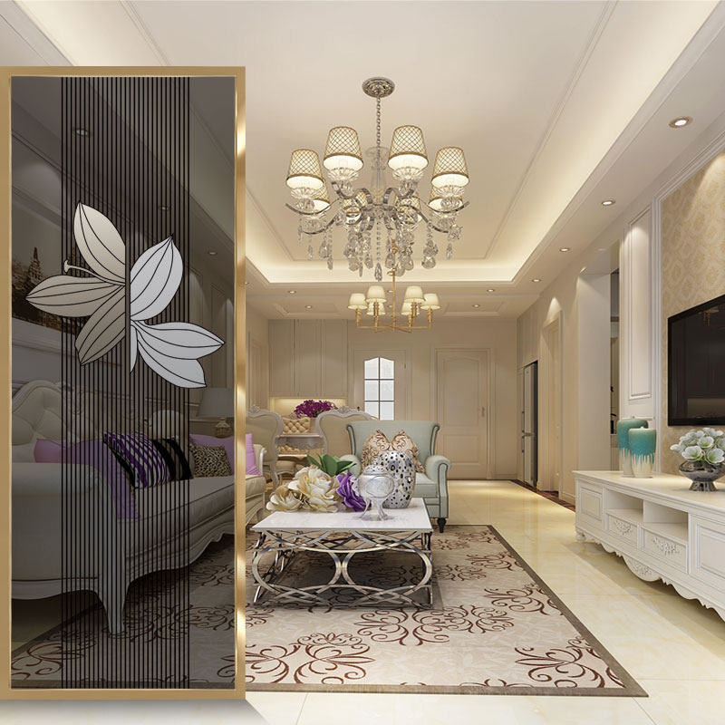 Nordic entry Home Xuan Guan Cabinet Partition Cabinet Modern Brief About Xuanguan Hall Living room compartment Home Decorative Cabinet small family Type