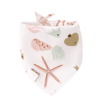 Baby saliva towel baby pure cotton triangle towel newborn waterproof spit-up bib scarf bib childrens spring and autumn neck bib