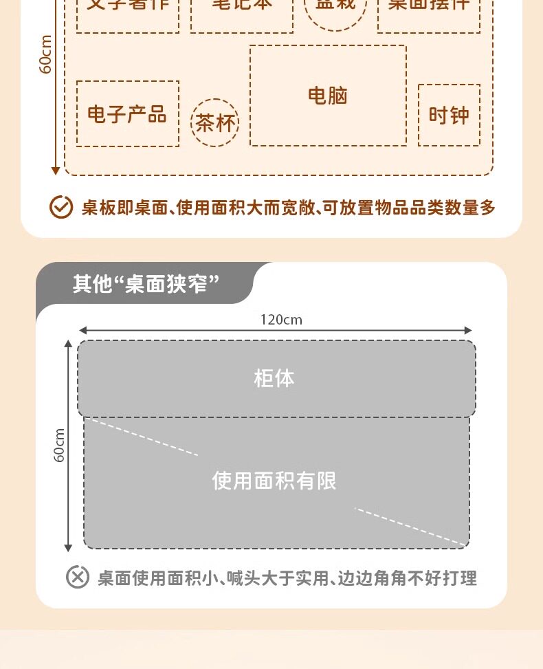 Детская парта 儿童书桌可升降学习桌家用课桌小学生写字桌子简约办公电脑大白桌