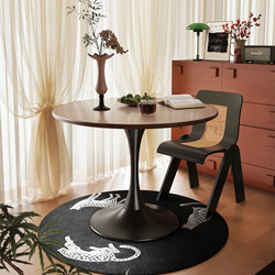 Coffee Table Living Room For Home Side Table Balcony Small Round Table Coffee Table Casual Negotiation Table and Chair Combination American Tulip