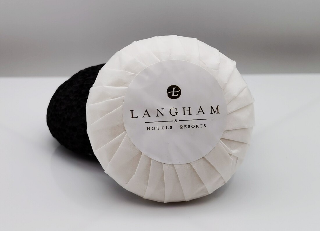 Lang Haute Hotel Longine Hotel Ginger Flower Scents Mild and Skin Soap Wash with Wash Face Bath 50g