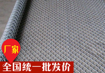 Spot supply of 3cm mesh galvanized diamond mesh hook Net animal breeding net pet woven wire mesh