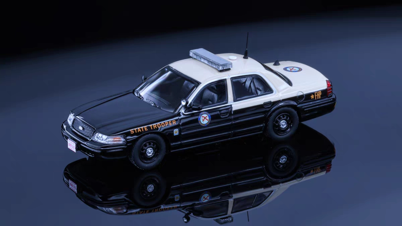 Rollin 1/64 1:64 Fhp Florida State Police Ford Crown Cv Alloy Simulation Car Model Rollin 1/64 1:64 Fhp Florida State Police Ford Crown Cv Alloy Simulation Car Model