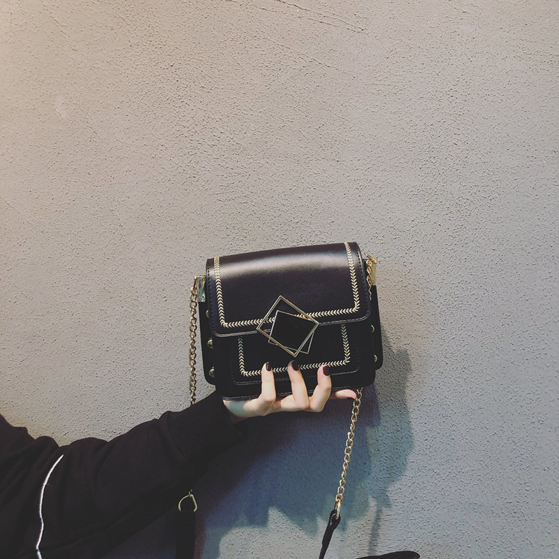 Tidal Packets Bag 2021 New Fashion 100 Lapped Foreign Pine Nets Red Ins Overfire Single Shoulder Chain Diagonal Satchel