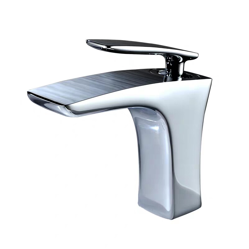 St. Thomas bathroom AF42134 single-hole hot and cold water basin faucet fine copper casting